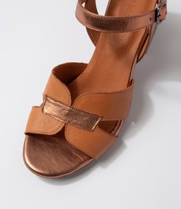 BENOTIN DF TAN BRONZE LEATHER