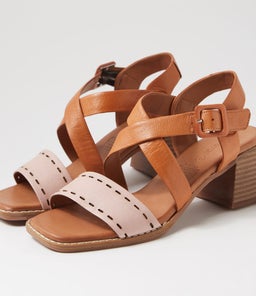 FULISA DF NUDE TAN LEATHER