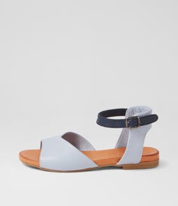 WINNA DF POWDER BLUE NAVY LEATHER