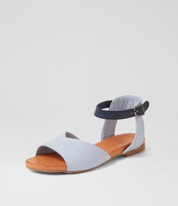 WINNA DF POWDER BLUE NAVY LEATHER