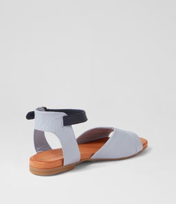 WINNA DF POWDER BLUE NAVY LEATHER
