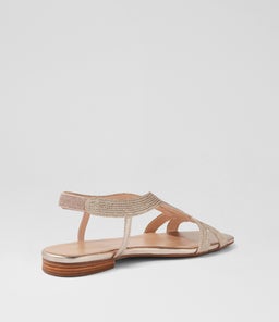 ADERA DF PALE GOLD ROPE LEATHER
