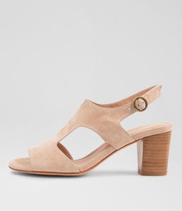 CORAL DF DK NUDE SUEDE