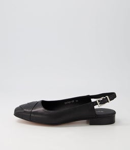 DAFNE DF BLACK LEATHER