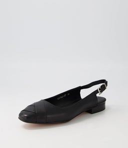 DAFNE DF BLACK LEATHER