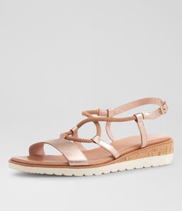 PITA DF ROSE GOLD LEATHER ROPE