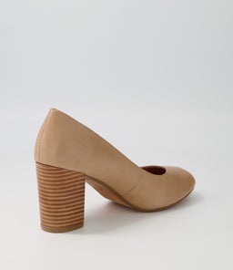 SURNA DF CAMEL NATURAL HEEL LEATHER