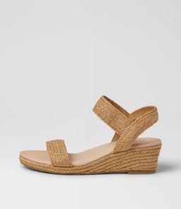 Havan Caramel Weave Elastic Sandals Havan Caramel Weave Elastic Sandals
