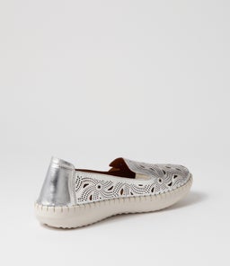 CATHERINE DF SILVER LEATHER