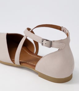 SERINE DF LT GREY LEATHER