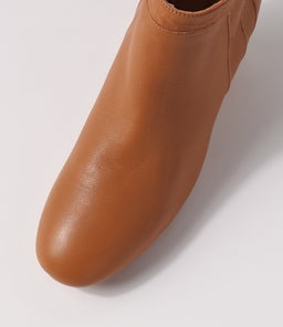 LIVIA DF TAN NATURAL HEEL LEATHER