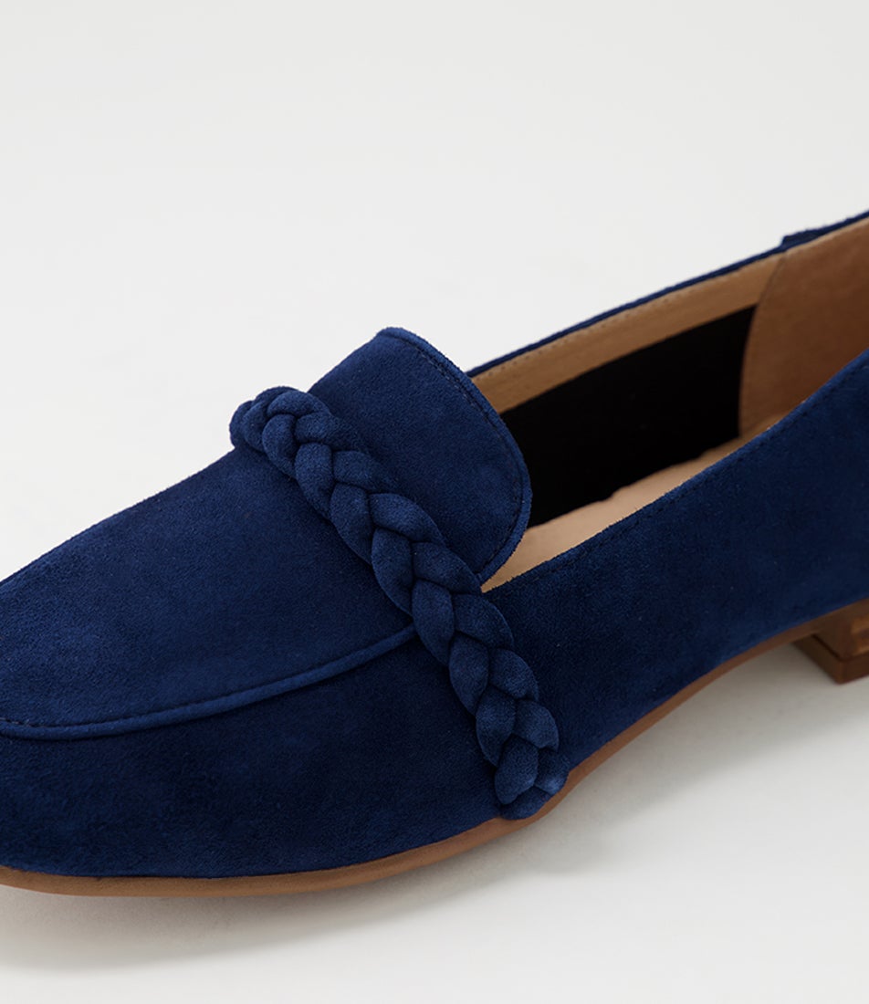 Talii Navy Suede Flat Shoes Shop Online At Williams talii-navy-suede-flat-shoes-shop-online-at-williams