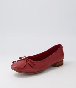 TESS DF BURGUNDY LEATHER