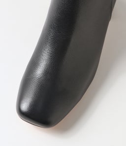 CADEO DF NAVY DK BROWN HEEL LEATHER