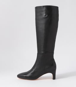 SWAN DF BLACK LEATHER
