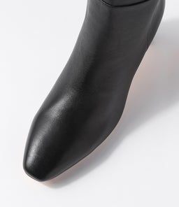 SWAN DF BLACK LEATHER