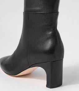 SWAN DF BLACK LEATHER