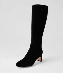 SWAN DF BLACK SUEDE