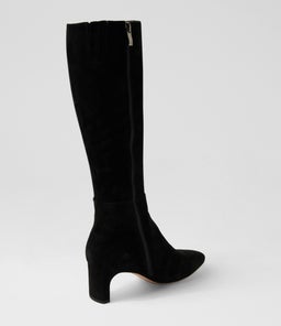 SWAN DF BLACK SUEDE