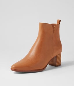 LACY DF TAN NATURAL HEEL LEATHER