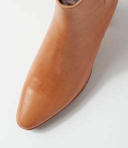 LACY DF TAN NATURAL HEEL LEATHER