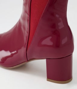 LARLOT DF CHERRY PATENT LEATHER