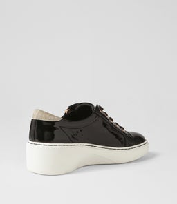 STORMS DF BLACK GOLD PATENT SUEDE