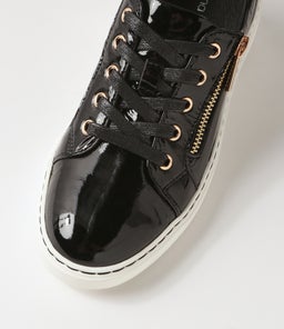 STORMS DF BLACK GOLD PATENT SUEDE