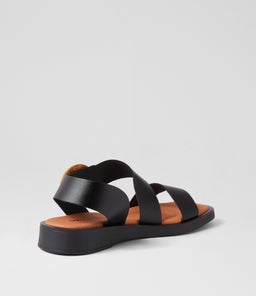 JANGEL DF BLACK LEATHER
