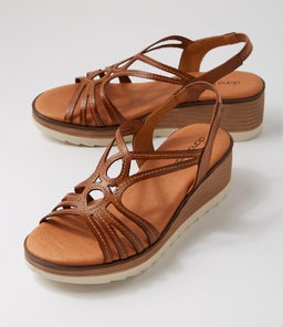 JEGEOR DF TAN LEATHER