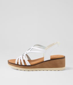 JEGEOR DF WHITE LEATHER