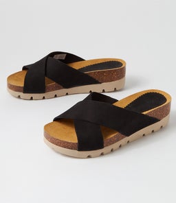 GENOVEVAD DF BLACK LEATHER