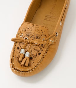 SHIPS DF TAN LEATHER