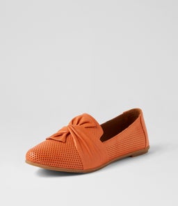 LUCIAH DF ORANGE LEATHER