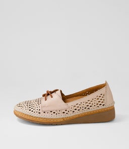 LEINA DF BLUSH TAN LEATHER