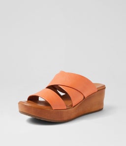 CISABEL DF TANGERINE LEATHER
