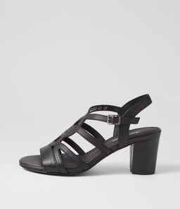 CALLANE DF BLACK LEATHER