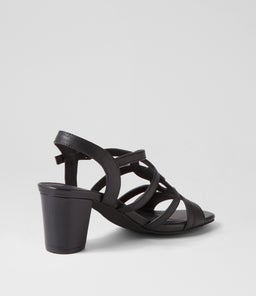 CALLANE DF BLACK LEATHER