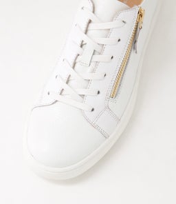 DRUMOND DF WHITE LIZARD LEATHER