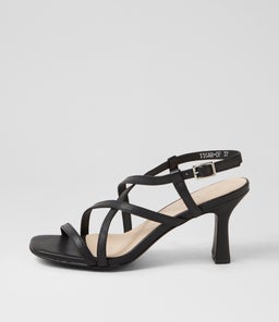 TIGAR DF BLACK BLACK HEEL LEATHER