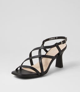 TIGAR DF BLACK BLACK HEEL LEATHER