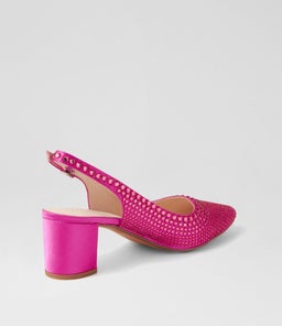 LUCIANAS DF MAGENTA SATIN