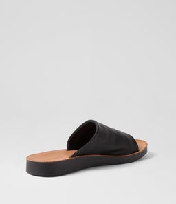 NOMEN DF BLACK BLACK SOLE LEATHER