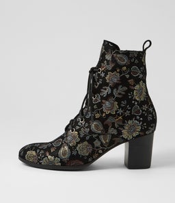 DEEPNESS DF MIDNIGHT FLORAL SUEDE