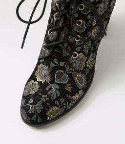 DEEPNESS DF MIDNIGHT FLORAL SUEDE