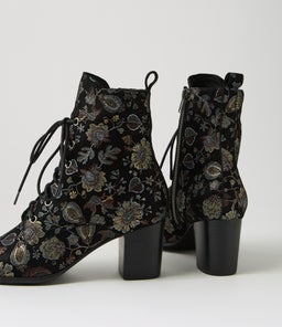 DEEPNESS DF MIDNIGHT FLORAL SUEDE