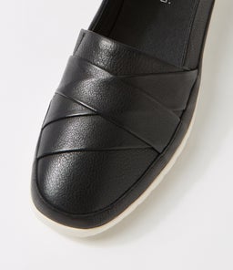 ALLOVERI DF BLACK LEATHER