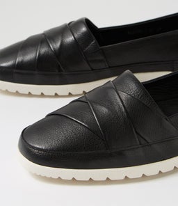 ALLOVERI DF BLACK LEATHER
