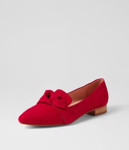 DEEZ DF RED SUEDE