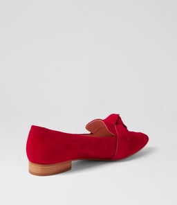 DEEZ DF RED SUEDE